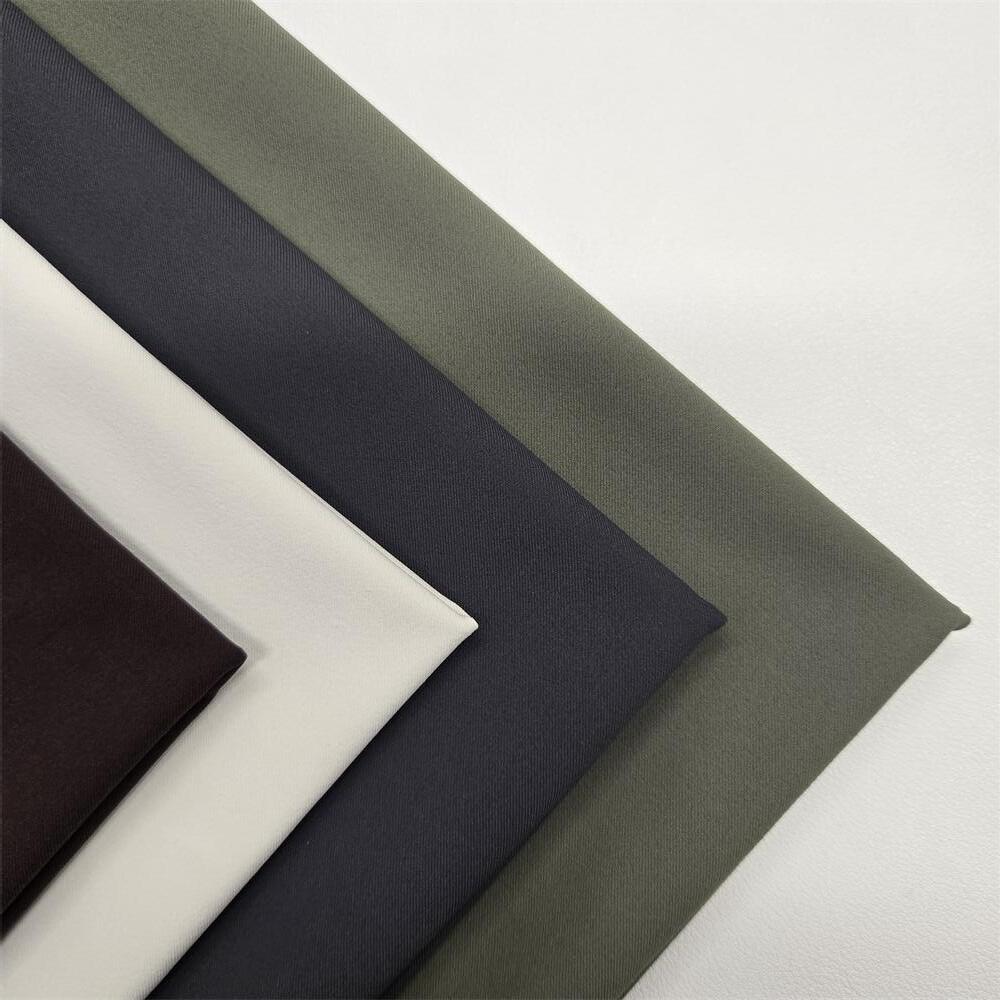 70D Twisted Semi-dull Nylon 2/2 Twill 4-Way Stretch Fabric 1 Twill 4-Way Stretch