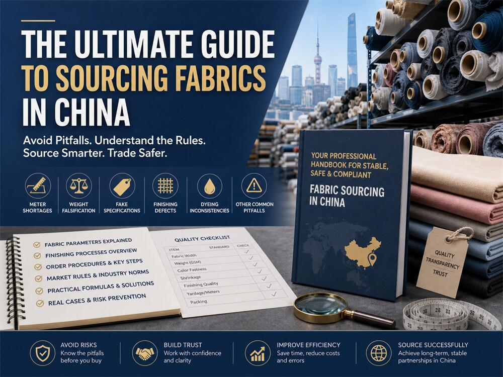Sourcing Fabrics in China-6 Kinds Common Pitfalls 1 sourcing fabrics in China