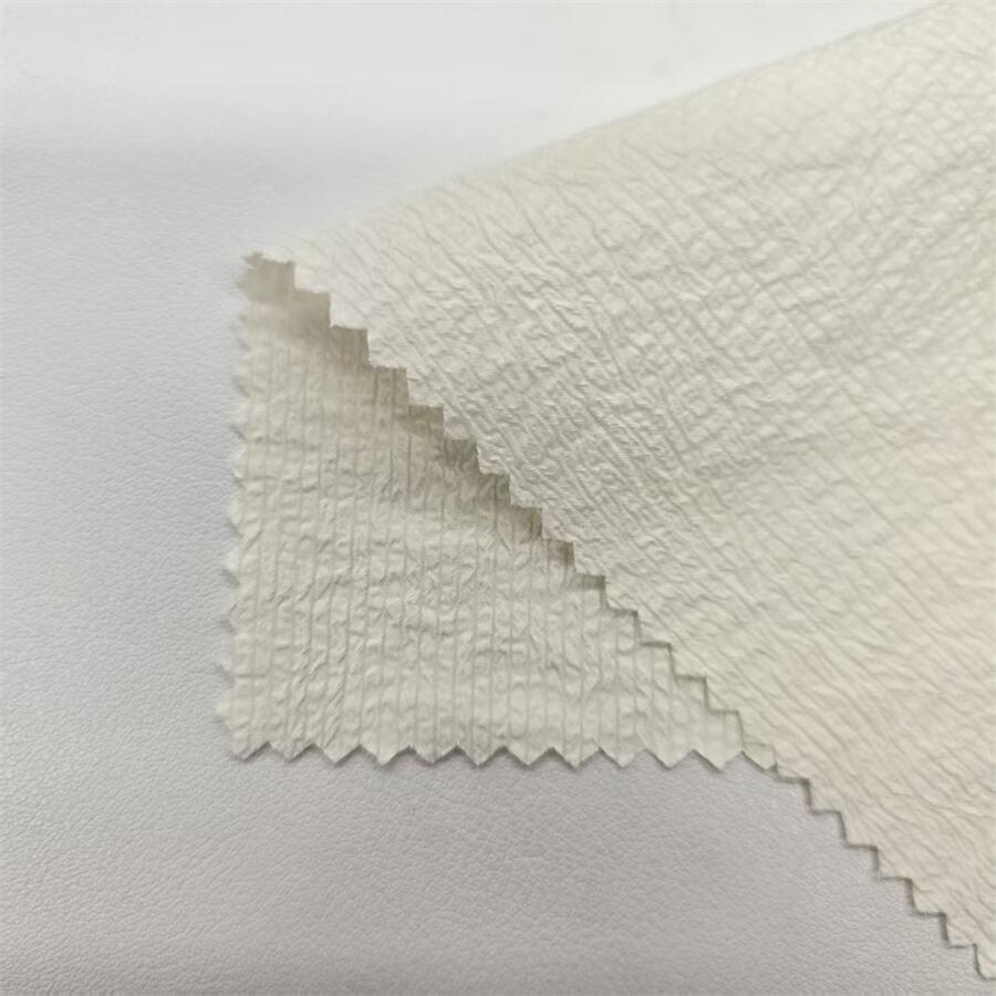 75D Vertical‑Stripe Bubble Stretch Fabric 4 Vertical‑Stripe Bubble Stretch Fabric