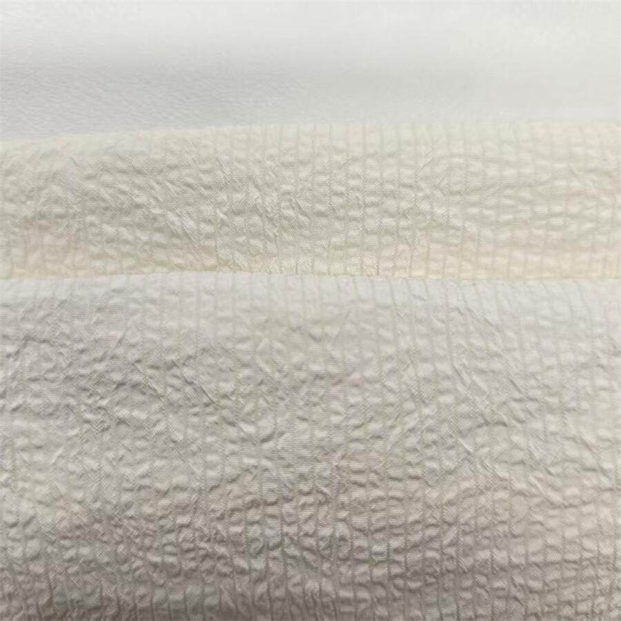 75D Vertical‑Stripe Bubble Stretch Fabric 3 Vertical‑Stripe Bubble Stretch Fabric