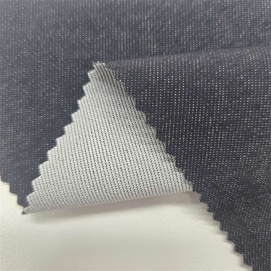 Two-Tone Nylon Polyester Four-Way Stretch Fabric 1 Two-Tone Nylon Polyester Four-Way Stretch Fabric
