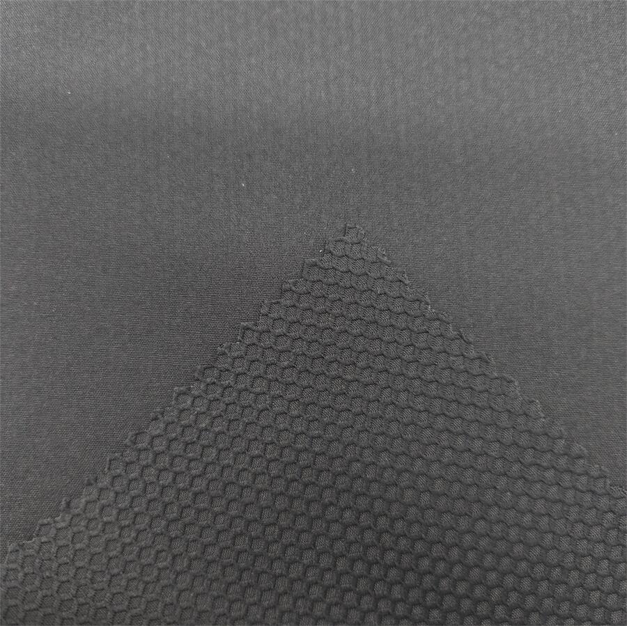 75D Polyester Soccer Grid 4-Way Stretch Fabric 3 75D Polyester Soccer Grid