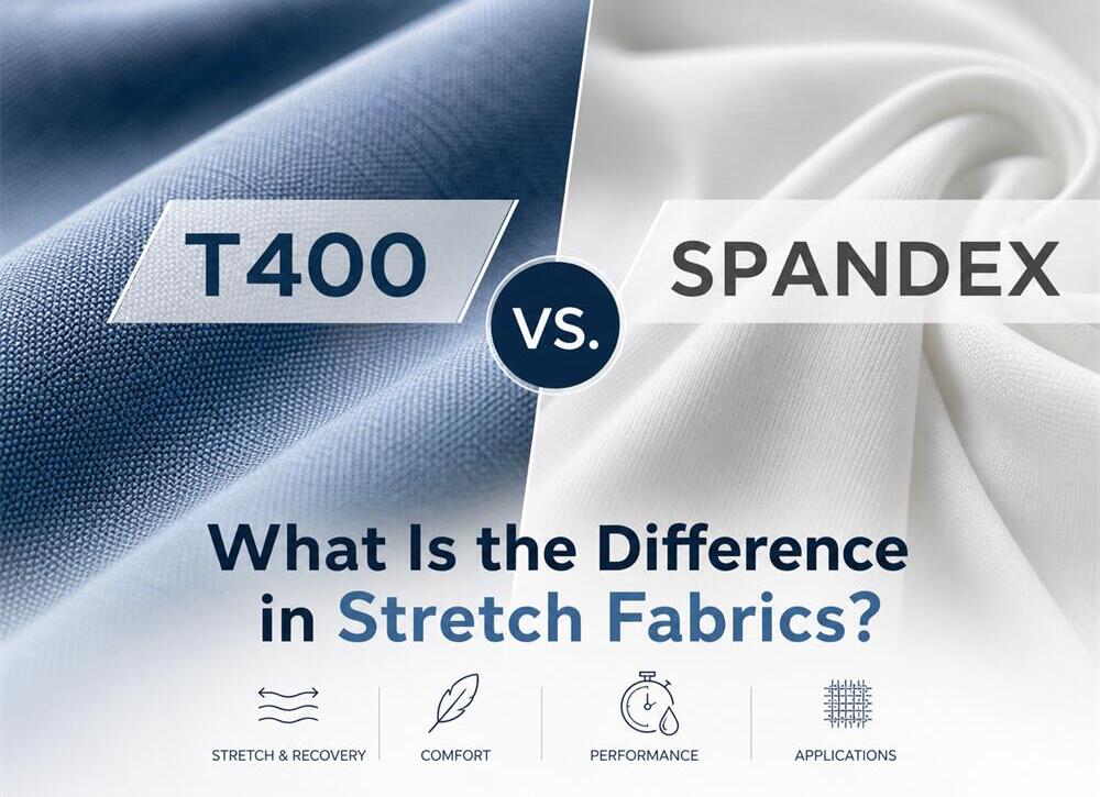 T400 fabric vs. Spandex fabric