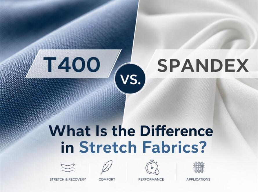 T400 fabric vs. Spandex fabric