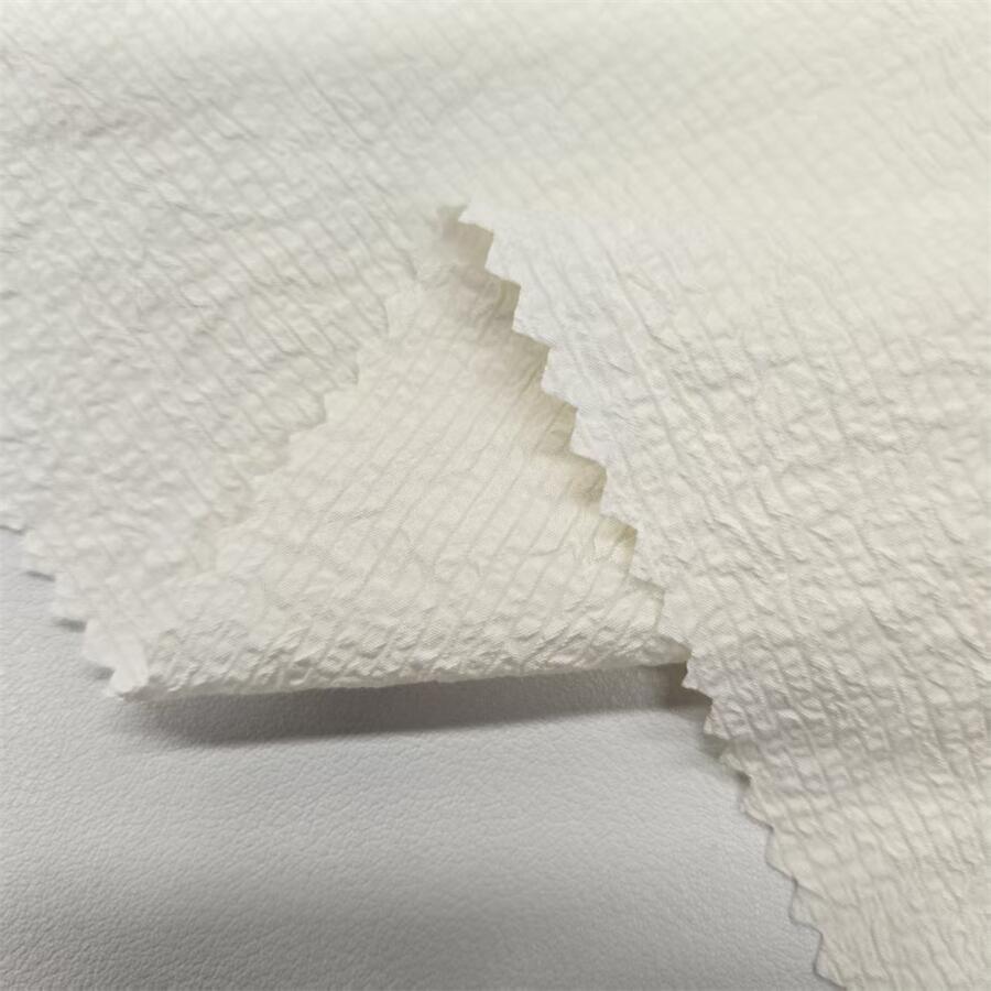 75D Vertical‑Stripe Bubble Stretch Fabric 1 Vertical‑Stripe Bubble Stretch Fabric