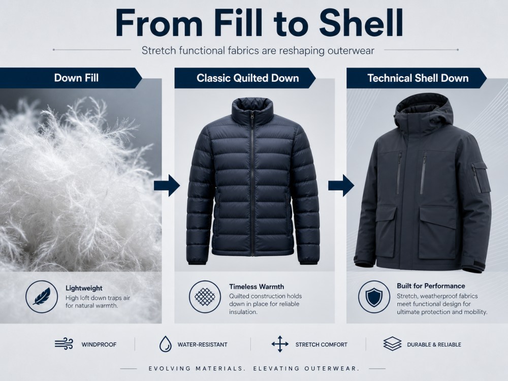 Stretch Functional Fabrics