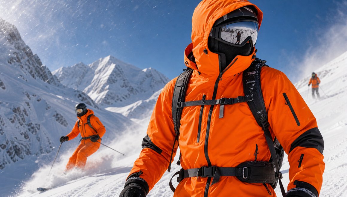 T800 fabric for 3-in-1 laminated ski suits and softshell jackets