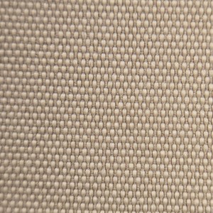 Nylon plain weave 4-way stretch fabric with a tight compact structure